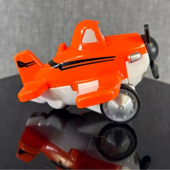 Disney Pixar Planes Rollers Rev N Go Dusty Crophopper 2013 Mattel Fisher Price - Picture 5 of 9